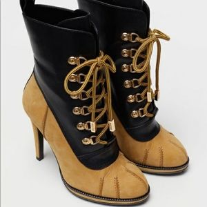 Moschino X H&M boots